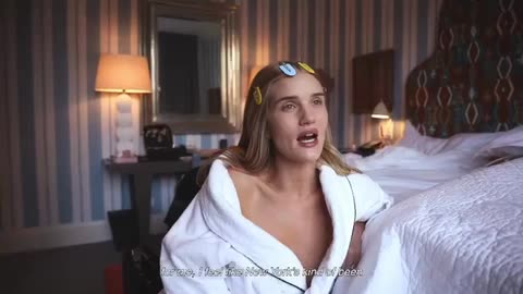 A day in the life of Rosie Huntington-Whiteley