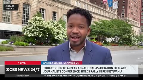 Inside Trump's appearance at the NABJ convention