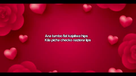 Rayvanny Valentine Song Lyrics Official