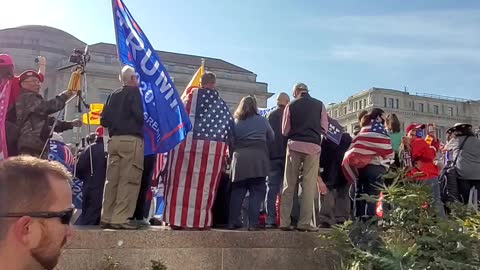 Patriots come out for the Million Maga March