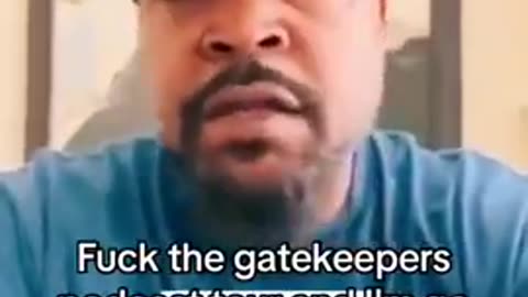 ICE CUBE speaking about not being part of the club