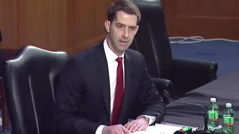 Sen Tom Cotton Confronts Biden's Nominee!