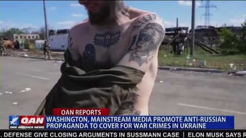 OAN reporting the truth about neo-nazis and NATO provocation in Ukraine.