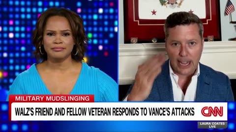 Vance claimed Walz had ‘stolen valor.’ CNN anchor fact-checks him