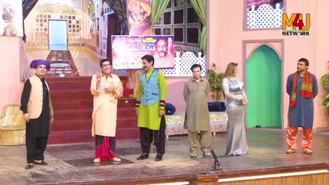 Zafri Khan With Iftikhar Thakur and Tariq Teddy Stage Drama Kurian Tik Tok Full Comedy Clip