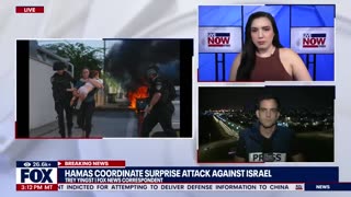 from FOX - Hamas attacks Israel_ Reporter details chaos as Netanyahu declares war