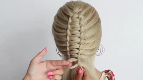 😱 Double Zigzag Braid Hairstyle Tutorial