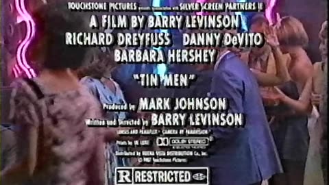 Barry Levinson's Tin Men 1987 TV Spot #2