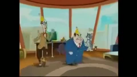 Tom and Jerry cartoon embedded with masonic rituals, devil worship and the all seeing eye