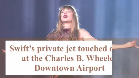 Taylor Swift's Private Jet Landed in Kansas City to Meet Travis Kelce 28th November 2..