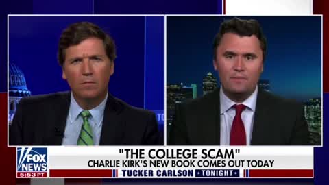 Charlie Kirk on Tucker Carlson: ‘40% of People That Enroll in Four-Year College Will Not Graduate’