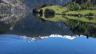 Beautiful Lake in Coyhaique, Chile