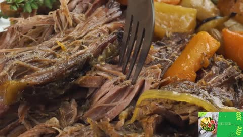 Easy Slow Cooker Pot Roast ~ Keto