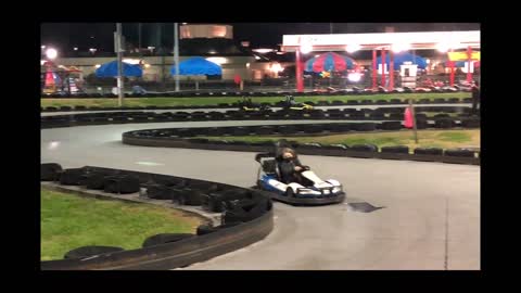 Go-kart Racing at the NASCAR Speedpark