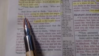 Jesus predicts future & truth will set you free - John 8:21-36 - NKJV