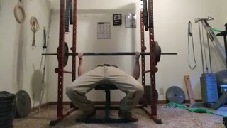 Axle Bar Thumbs Only Bench Press