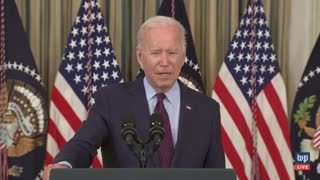 Joe Biden Says Harassment of Senators is "Part of the Process"