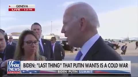 China owned joe Biden losing self control with the media