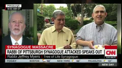 CNN tries to get Tree of Life rabbi to blame Trump for tragic shooting