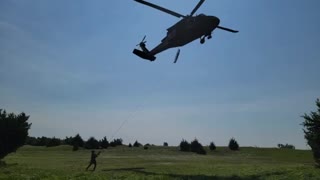 Helicopter Rope Training