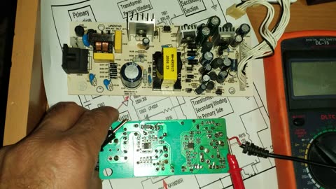 Hover board E bike scooter SMPS 42 volts power supply intro and repair