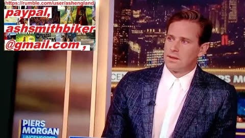 #CANNIBAL, #Armie Hammer, #false, #rape, #piersmorgan,