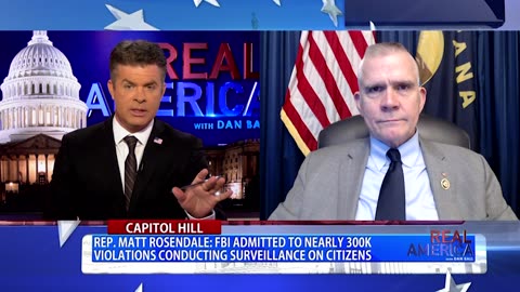 REAL AMERICA -- Dan Ball W/ Rep. Matt Rosendale, FISA Blocked In The House For Now, 4/10/24