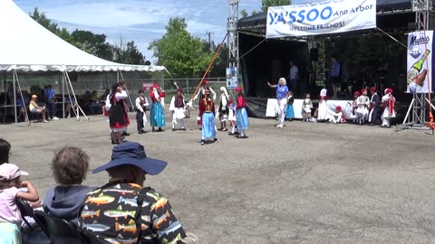 Saint Nicholas Greek School Dancers, Ya'ssoo Greek Festival, Part 03, Ann Arbor, MI, June 8, 2024