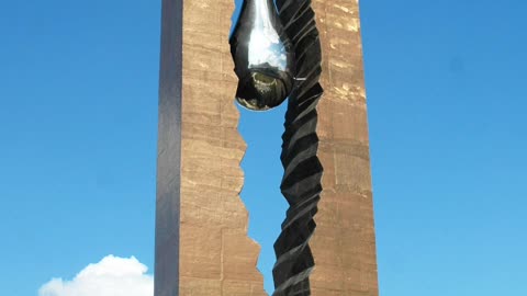 Tear Drop Monument: A Gift from Russia to Remember 9/11