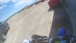 Rider nearly takes a bite - Big Time!