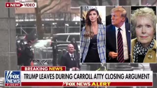 Trump Makes His Move, Walks Out Of Court During Closing Arguments