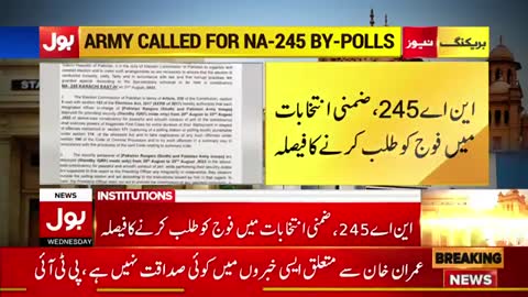 Pak Army In Action - NA-245 Karachi By Elections 2022 - Breaking News