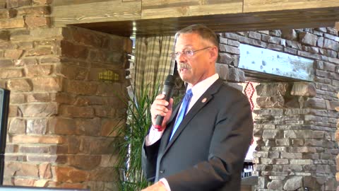 Trump-endorsed AZ SoS Candidate Mark Finchem Speaking at the DM Breakfast Club (6/6/2022)