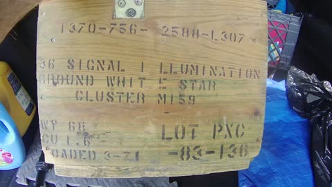 M79 ammo box found at garage sale