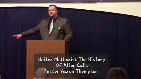 United Methodist The History Of Alter Calls | Pastor Aaron Thompson