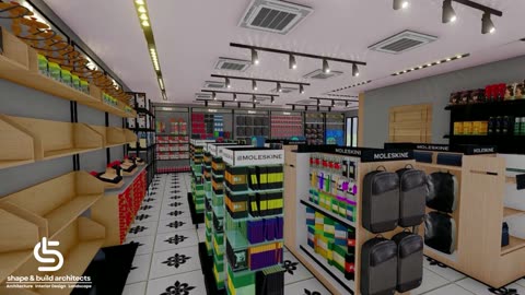 Smoke Shop 3d Architectural Animation | Store/Retail Realistic Renderings Video | Walking Tour