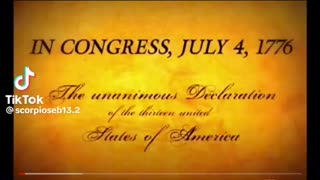 Declaration of independence ￼