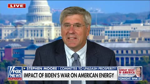Stephen Moore warns US is empowering enemies with Biden's energy policies Fox News