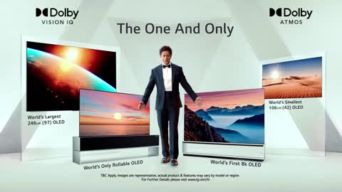 LG OLED TVs in Dolby Vision IQ and Dolby Atmos