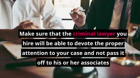 Hire Best Criminal Lawyer