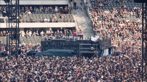 Klavierduo JATEKOK - BERLIN, Olympiastadion, 05 06 2022 - RAMMSTEIN Stadium Tour 2022