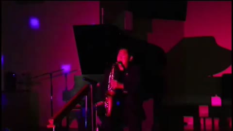 Live Saxophone Music Performance Collage