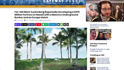 Mark Zuckerberg Builds $275 Million Dollar Bunker On Hawaiian Island