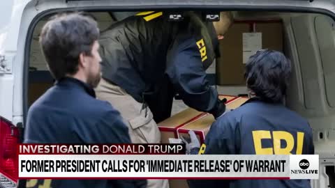 Former President Trump calls for ‘immediate release’ of search warrant