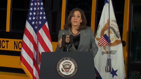 Kamala: Gas Powered School Buses Contribute ‘to Very Serious Conditions’