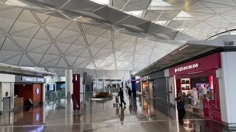 Walking Through Hong Kong International