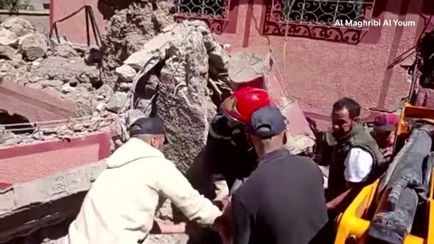 Moroccan quake rescuers rejoice after finding survivor