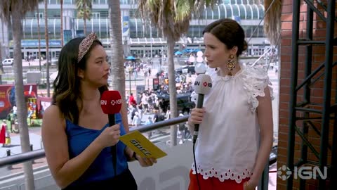 Superman & Lois’ Bitsie Tulloch Spills Kent & Lane Family Secrets of Season 2 Comic Con 2022