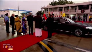 Australia prime minister Anthony Albanese arrive in Delhi