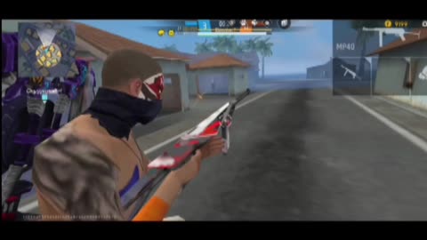 Mp40king gameplay in free fire